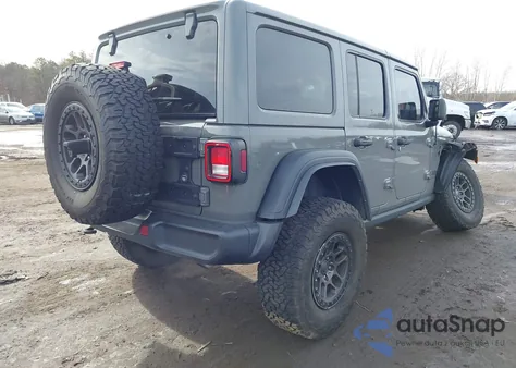 2022 Jeep Wrangler Unlimited High Tide 4X4 from USA, damaged, VIN 1C4HJXDG0NW252674